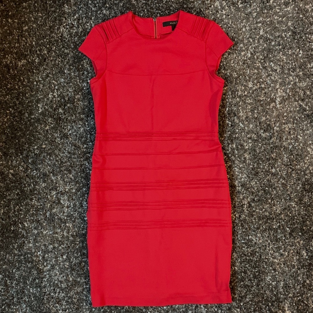 Red Business Formal Dress